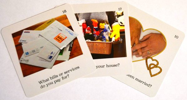 3 expamples of Care & Capacity Cards