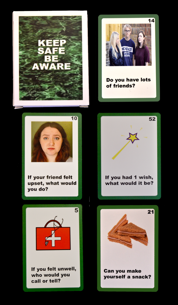 Keep Safe Be Aware Cards