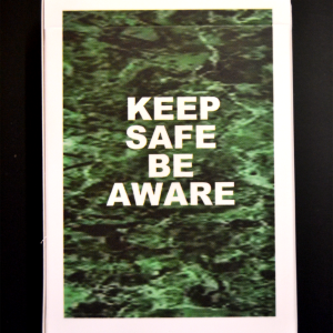 Keep Safe Be Aware Cards