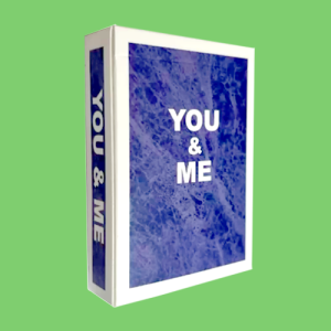 You and Me Cards Pack front and side.