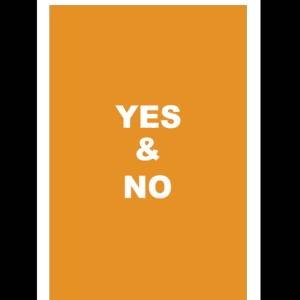 Yes & No Cards Box Front