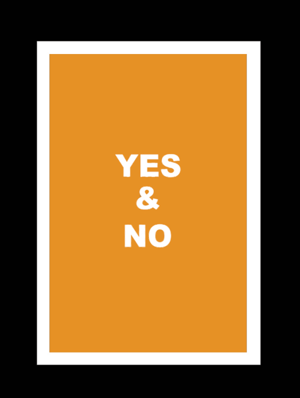 Yes & No Cards Box Front