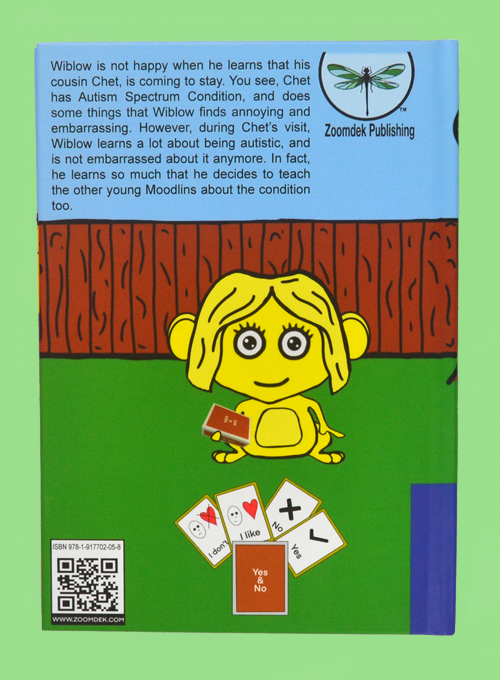 Synopsis to My Cousin Chet Has Autism, by Suzanne Bateman.