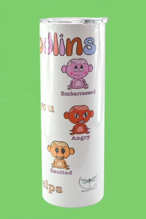 The Moodlins Wiblow's How are you feeling today? Bottle.