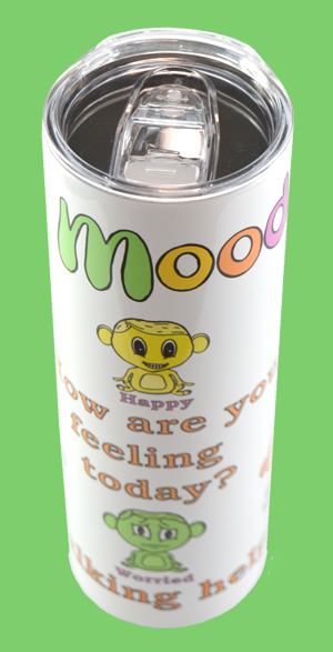 The Moodlins Wiblow's How are you feeling today? Bottle.
